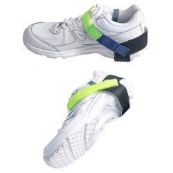 Velcro Closure Heel Grounders Lime Green